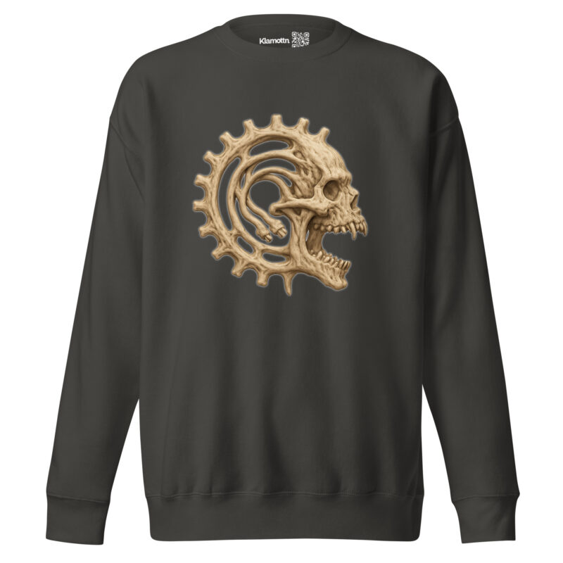 Mechanic Skull Unisex-Premium-Pullover – Sweatshirts – klamottn.de