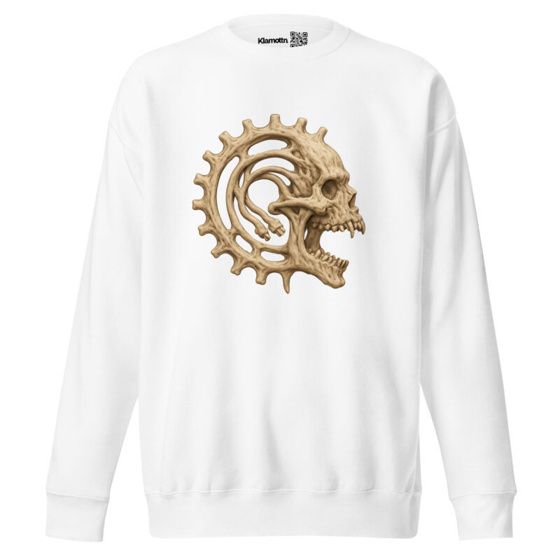Mechanic Skull Unisex-Premium-Pullover – Sweatshirts – klamottn.de