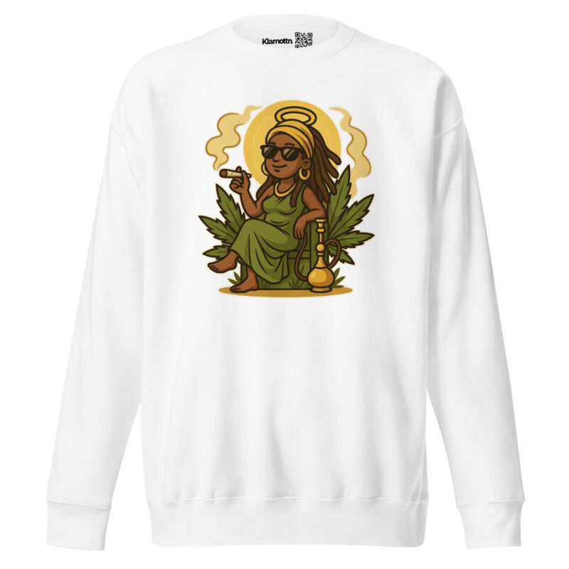 Mama Ganja Unisex-Premium-Pullover – Sweatshirts – klamottn.de