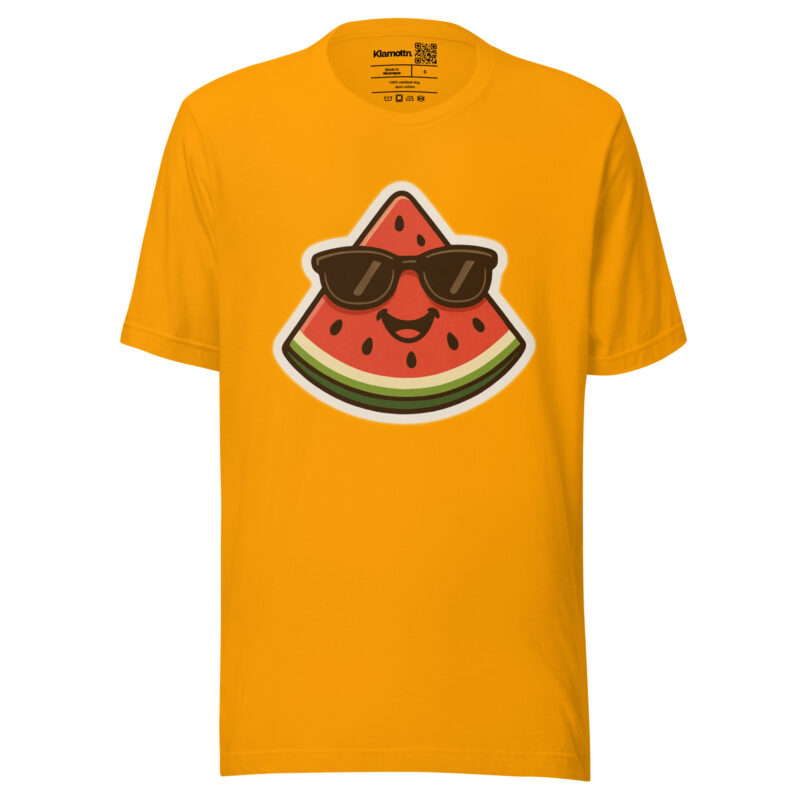 Happy Melone Unisex-T-Shirt – T-Shirts – klamottn.de