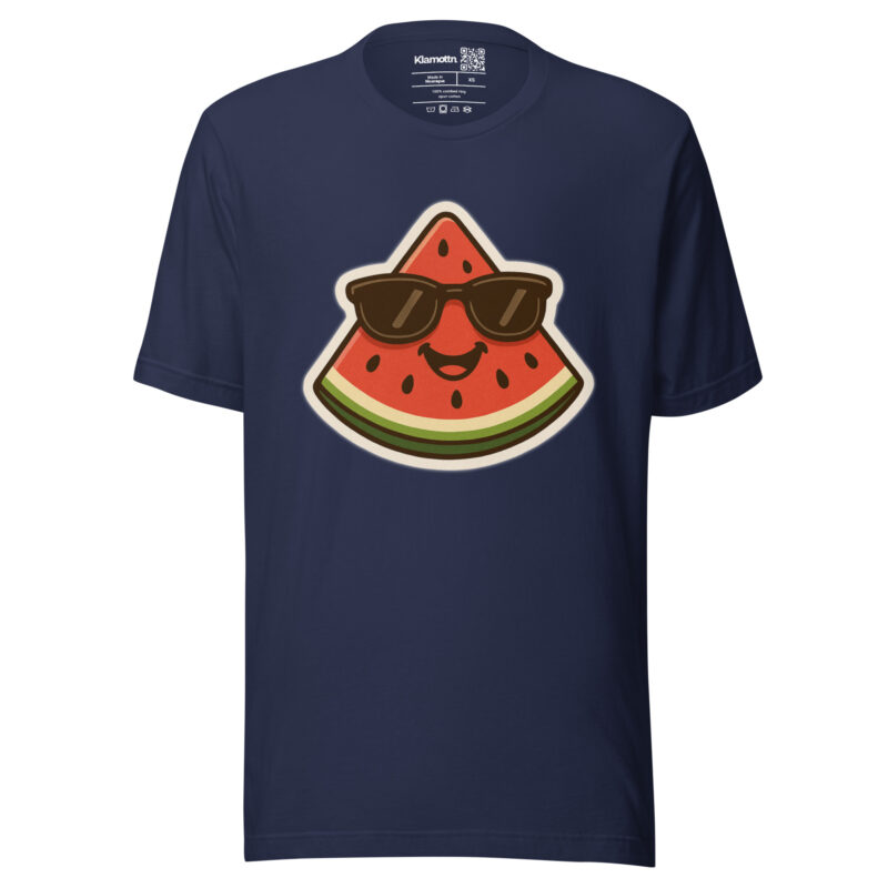 Happy Melone Unisex-T-Shirt – T-Shirts – klamottn.de
