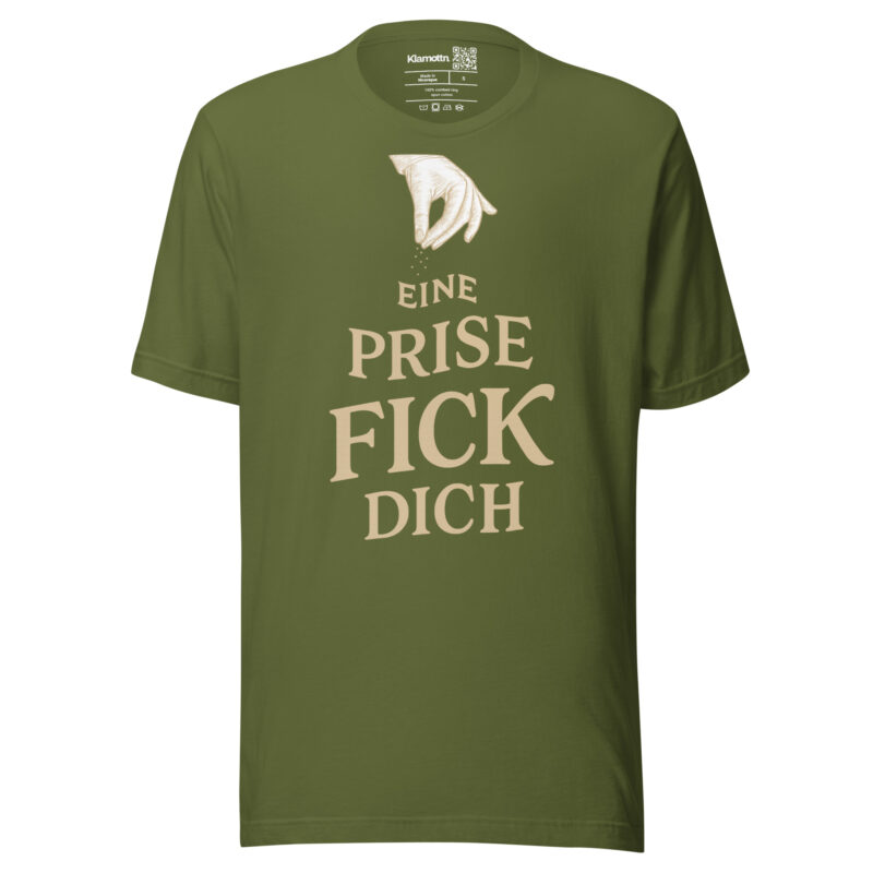 Eine Prise Fick dich Unisex-T-Shirt – T-Shirts – klamottn.de