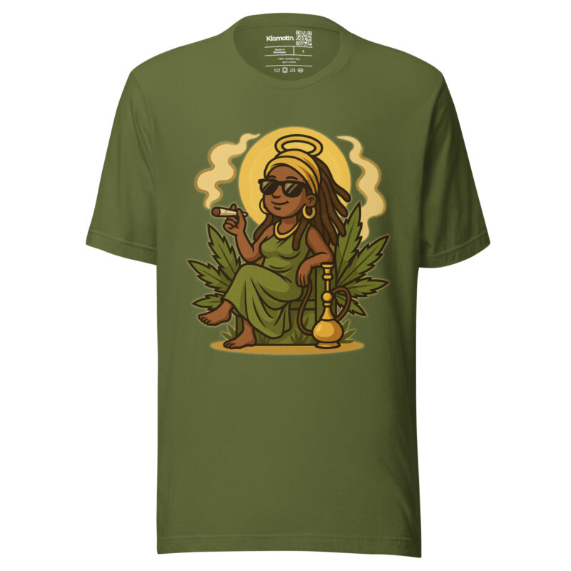Mama Ganja Unisex-T-Shirt – T-Shirts – klamottn.de