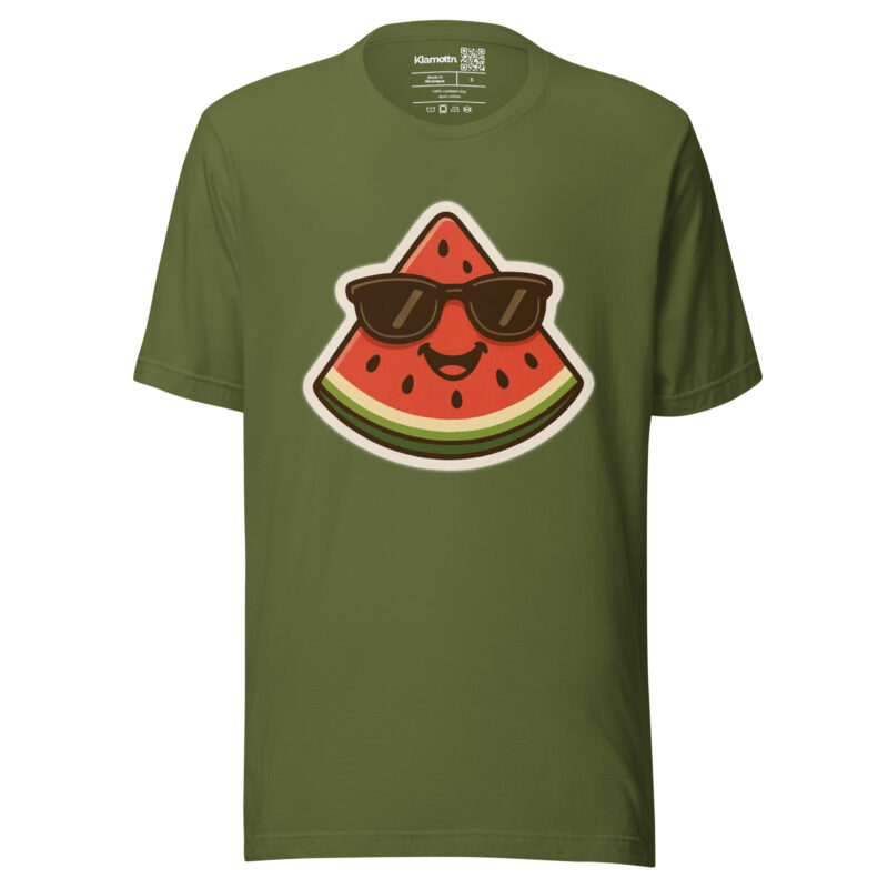 Happy Melone Unisex-T-Shirt – T-Shirts – klamottn.de