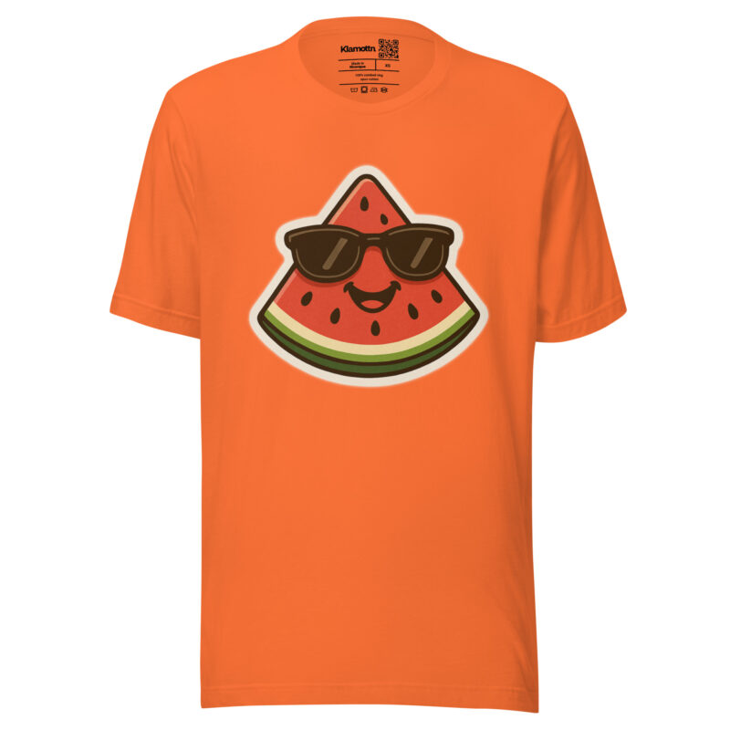 Happy Melone Unisex-T-Shirt – T-Shirts – klamottn.de