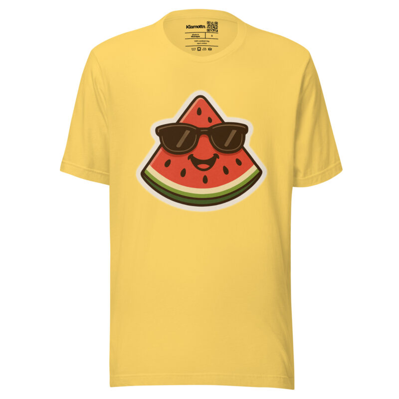 Happy Melone Unisex-T-Shirt – T-Shirts – klamottn.de