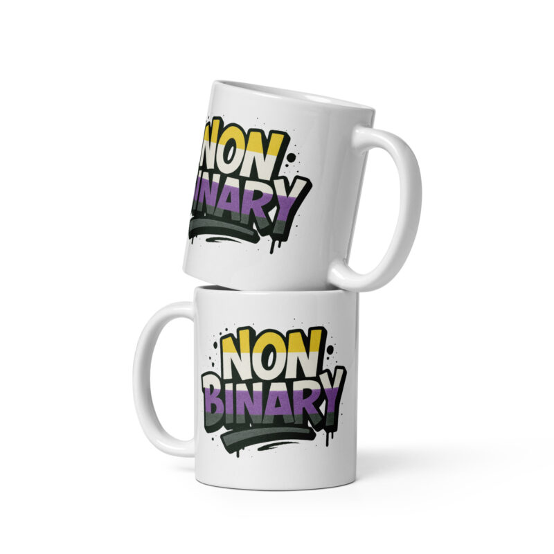Nonbinary Pride Graffiti Tasse – Home & Living – klamottn.de
