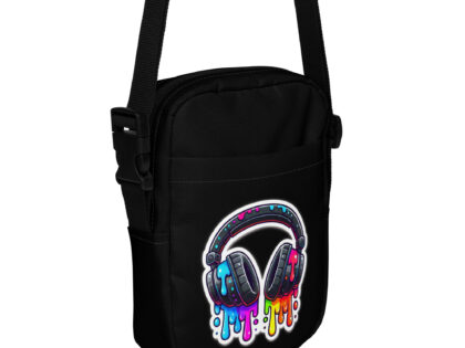 Kopfhörer im Farbrausch Umhängetasche – Accessoires – klamottn.de Kopfhörer im Farbrausch Umhängetasche – Accessoires – klamottn.de