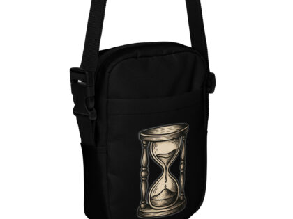 Zeit vergeht Sanduhr Umhängetasche – Accessoires – klamottn.de