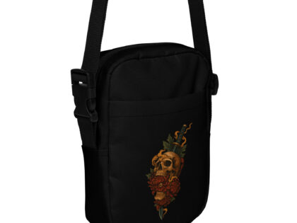 Schädel & Klinge - Das Auge der Vergänglichkeit Umhängetasche – Accessoires – klamottn.de