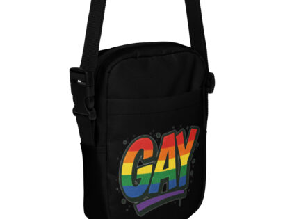 Gay Graffiti Pride Umhängetasche – Accessoires – klamottn.de
