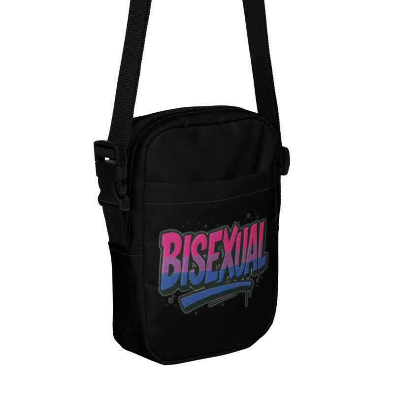 Bisexual Graffiti Statement Umhängetasche – Accessoires – klamottn.de