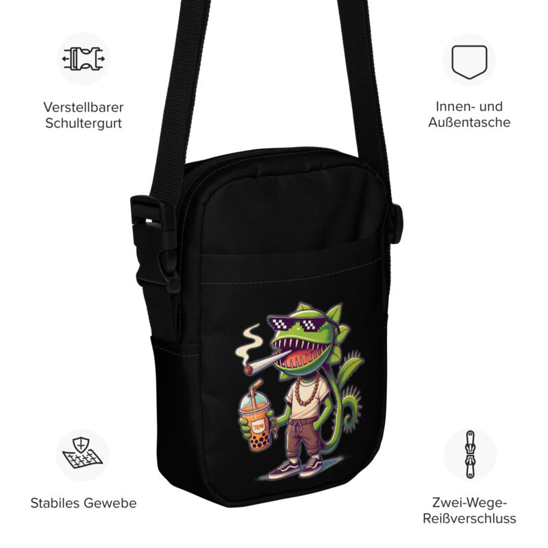 Chillige Venusfliegenfalle Umhängetasche – Accessoires – klamottn.de