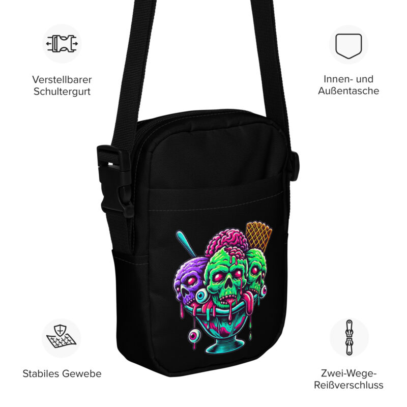 Zombie-Sundae Umhängetasche – Accessoires – klamottn.de