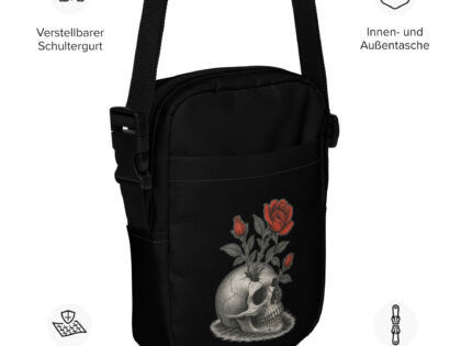 Rosen aus der Dunkelheit Umhängetasche – Accessoires – klamottn.de Rosen aus der Dunkelheit Umhängetasche – Accessoires – klamottn.de