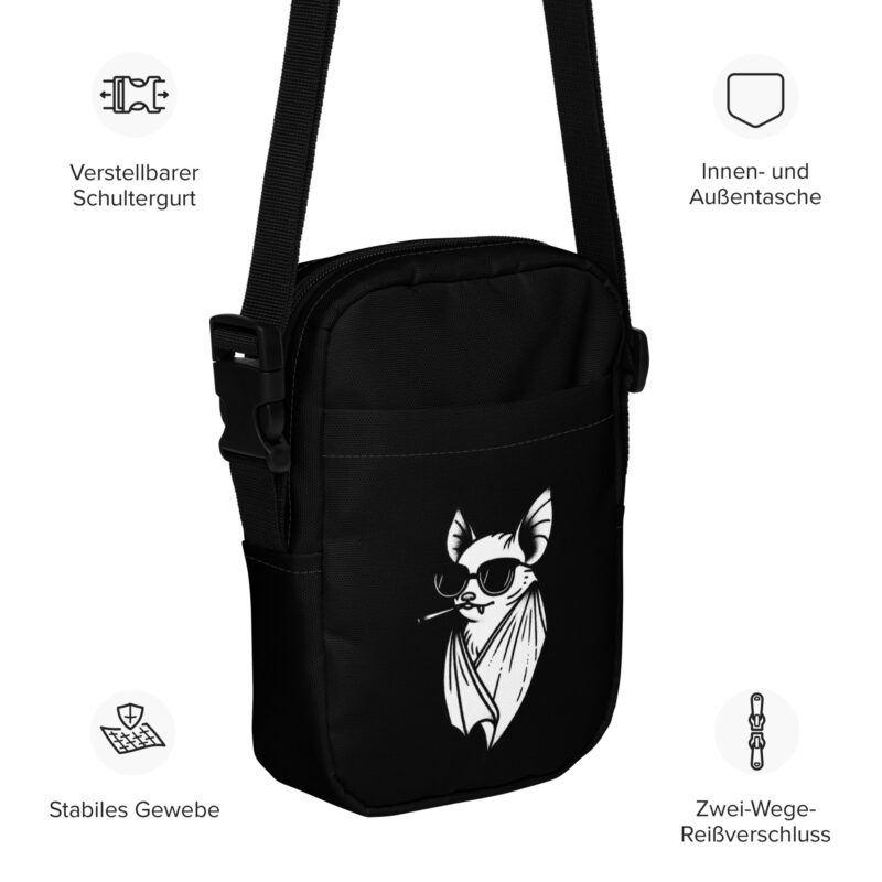 Fledermaus-Vampir Umhängetasche – Accessoires – klamottn.de