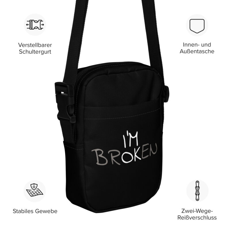 I'm Ok - I'm Broken Umhängetasche – Accessoires – klamottn.de