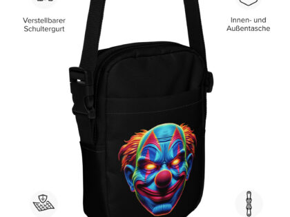 Albtraum Clown Umhängetasche – Accessoires – klamottn.de Albtraum Clown Umhängetasche – Accessoires – klamottn.de