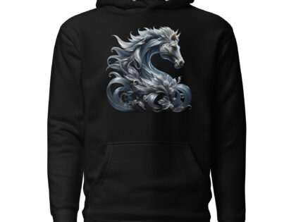 Majestät des silbernen Pferdes Unisex-Kapuzenpullover – Hoodies – klamottn.de Majestät des silbernen Pferdes Unisex-Kapuzenpullover – Hoodies – klamottn.de
