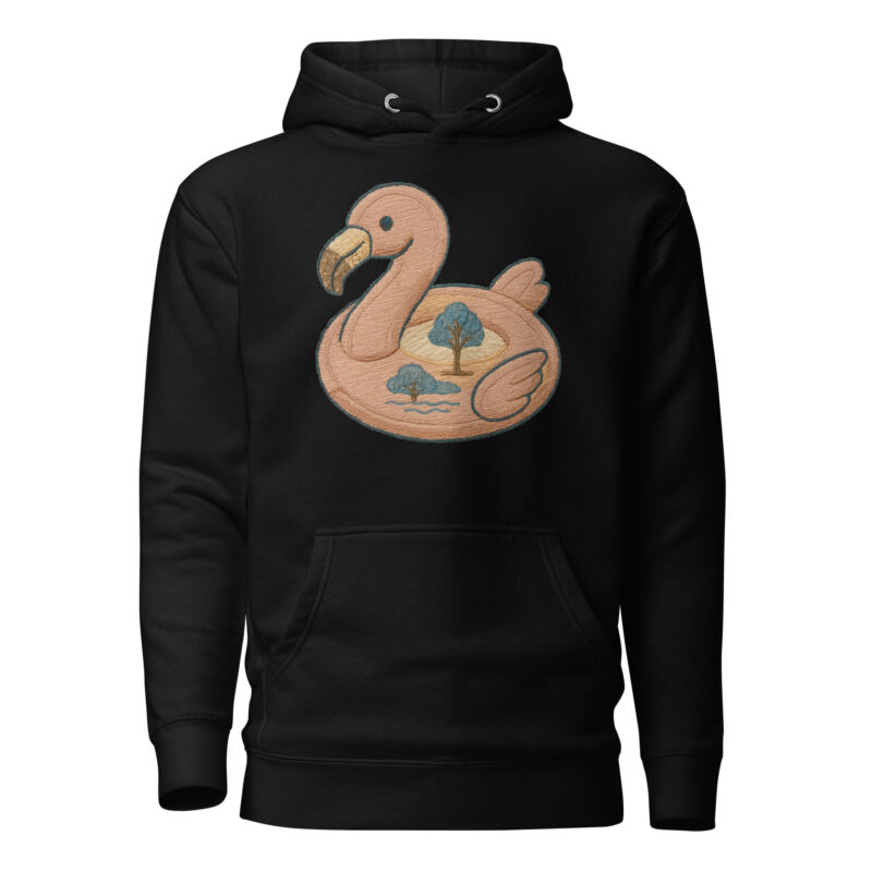 Flamingo Oase Unisex-Kapuzenpullover – Hoodies – klamottn.de