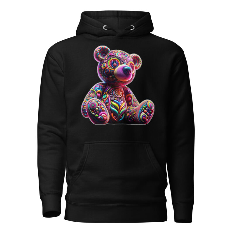 Psychedelic Bär Unisex-Kapuzenpullover – Hoodies – klamottn.de