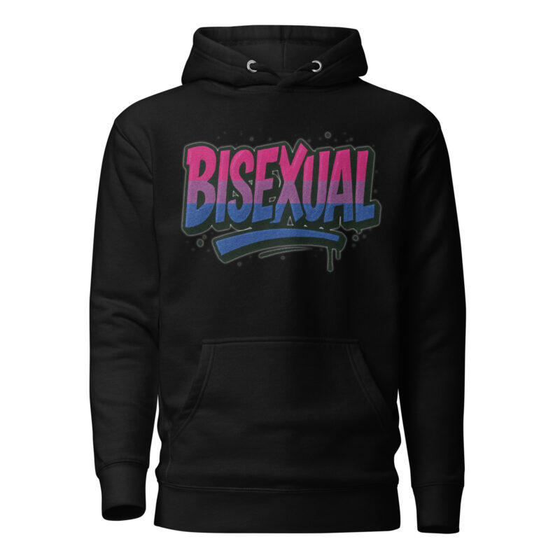 Bisexual Graffiti Statement Unisex-Kapuzenpullover – Hoodies – klamottn.de