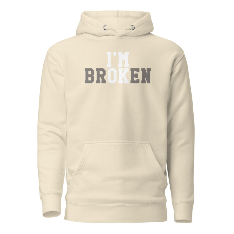 I'm Broken - I'm Ok Unisex-Kapuzenpullover – Hoodies – klamottn.de