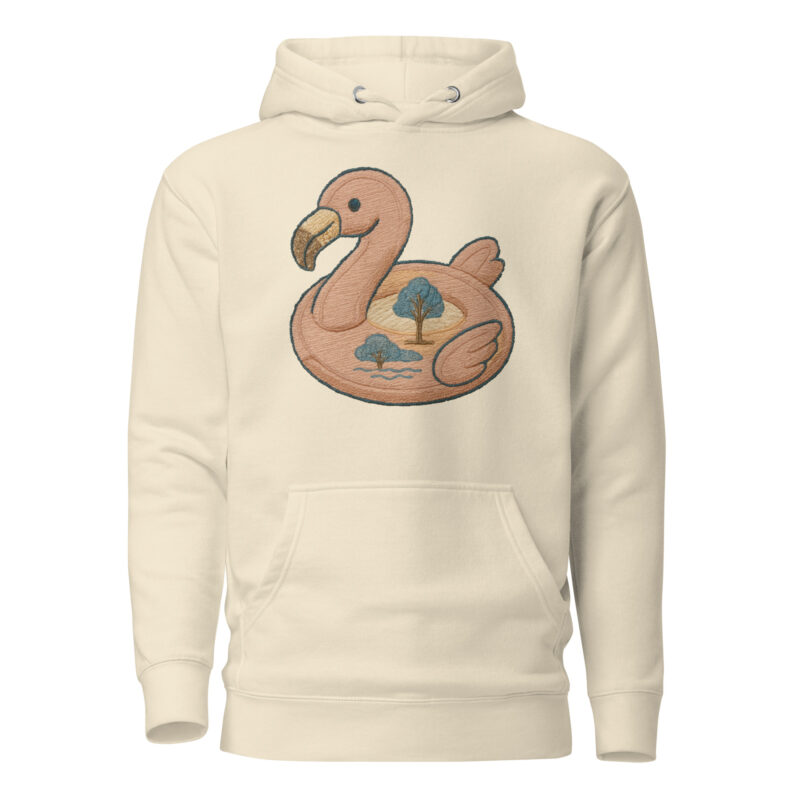 Flamingo Oase Unisex-Kapuzenpullover – Hoodies – klamottn.de