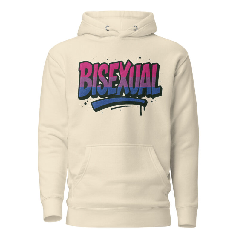 Bisexual Graffiti Statement Unisex-Kapuzenpullover – Hoodies – klamottn.de