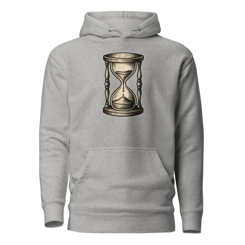 Zeit vergeht Sanduhr Unisex-Kapuzenpullover – Hoodies – klamottn.de