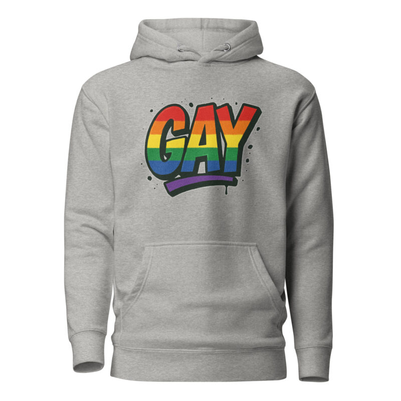 Gay Graffiti Pride Unisex-Kapuzenpullover – Hoodies – klamottn.de