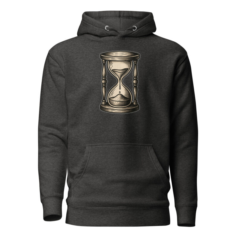 Zeit vergeht Sanduhr Unisex-Kapuzenpullover – Hoodies – klamottn.de