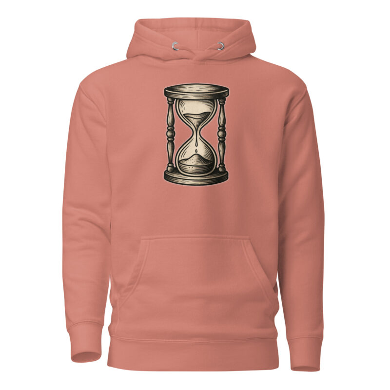 Zeit vergeht Sanduhr Unisex-Kapuzenpullover – Hoodies – klamottn.de