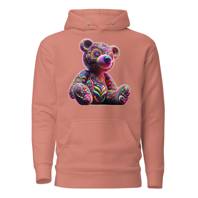 Psychedelic Bär Unisex-Kapuzenpullover – Hoodies – klamottn.de