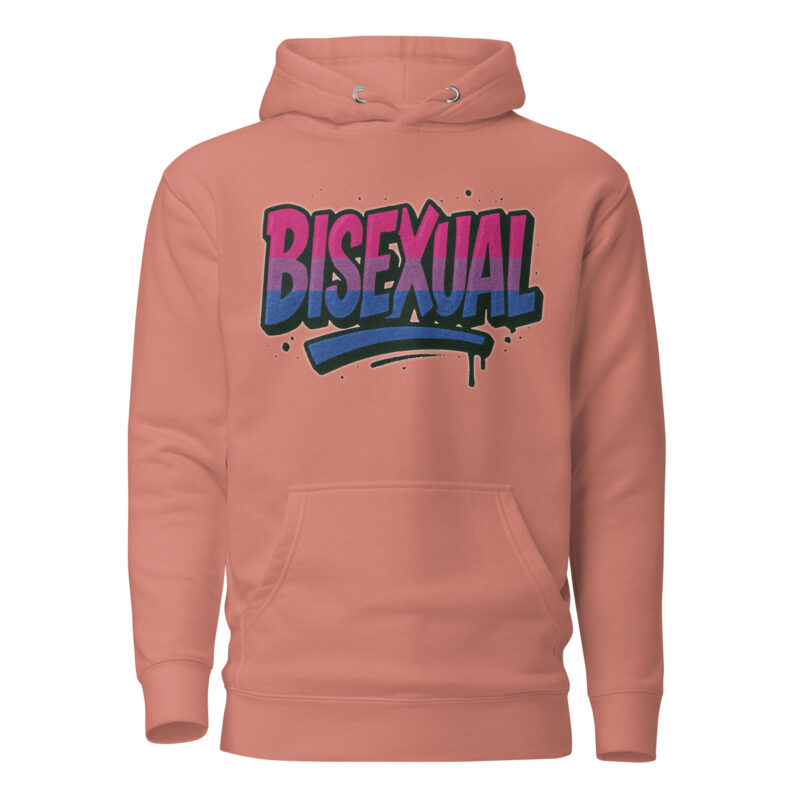 Bisexual Graffiti Statement Unisex-Kapuzenpullover – Hoodies – klamottn.de