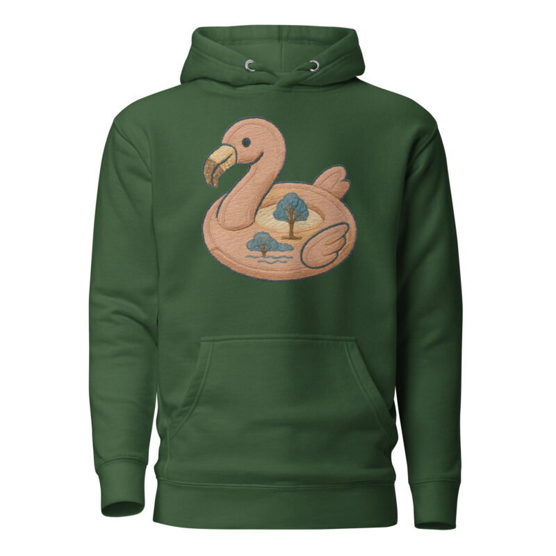 Flamingo Oase Unisex-Kapuzenpullover – Hoodies – klamottn.de