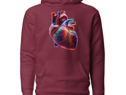 Glas Herz in Farbenpracht Unisex-Kapuzenpullover – Hoodies – klamottn.de Glas Herz in Farbenpracht Unisex-Kapuzenpullover – Hoodies – klamottn.de