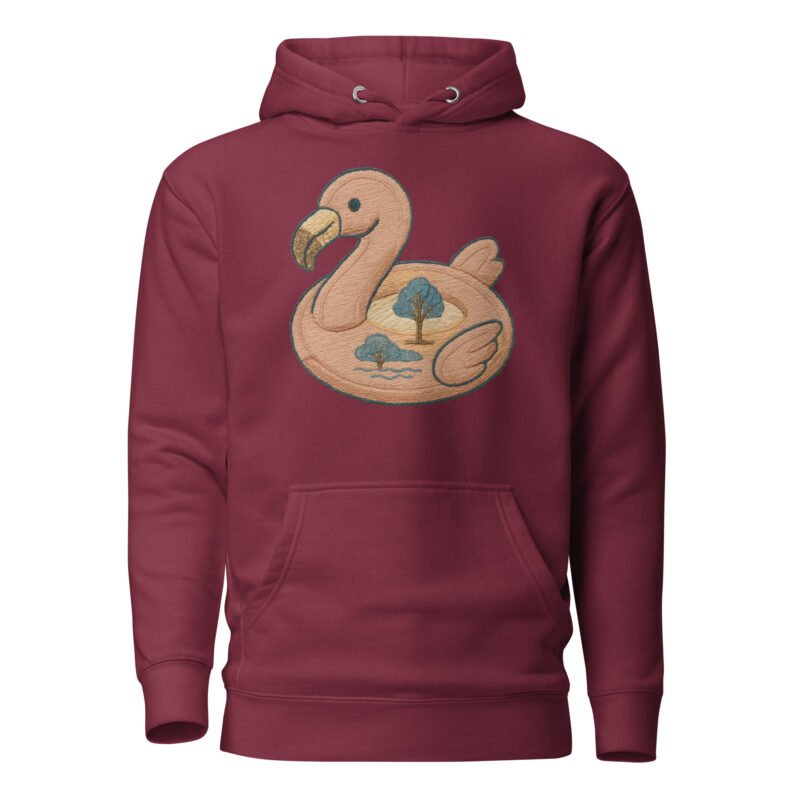 Flamingo Oase Unisex-Kapuzenpullover – Hoodies – klamottn.de