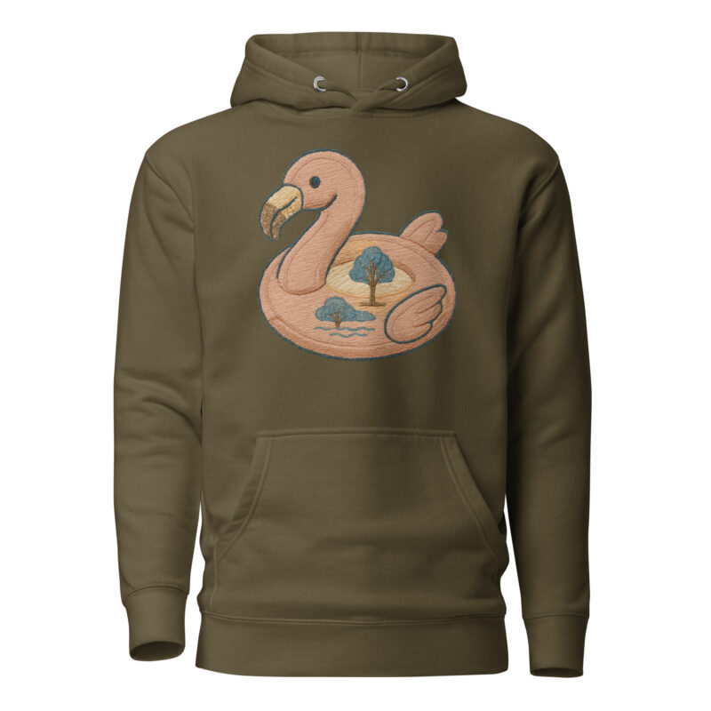 Flamingo Oase Unisex-Kapuzenpullover – Hoodies – klamottn.de