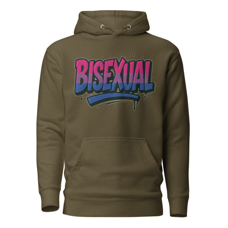 Bisexual Graffiti Statement Unisex-Kapuzenpullover – Hoodies – klamottn.de