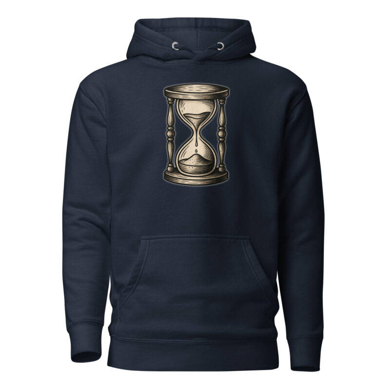 Zeit vergeht Sanduhr Unisex-Kapuzenpullover – Hoodies – klamottn.de