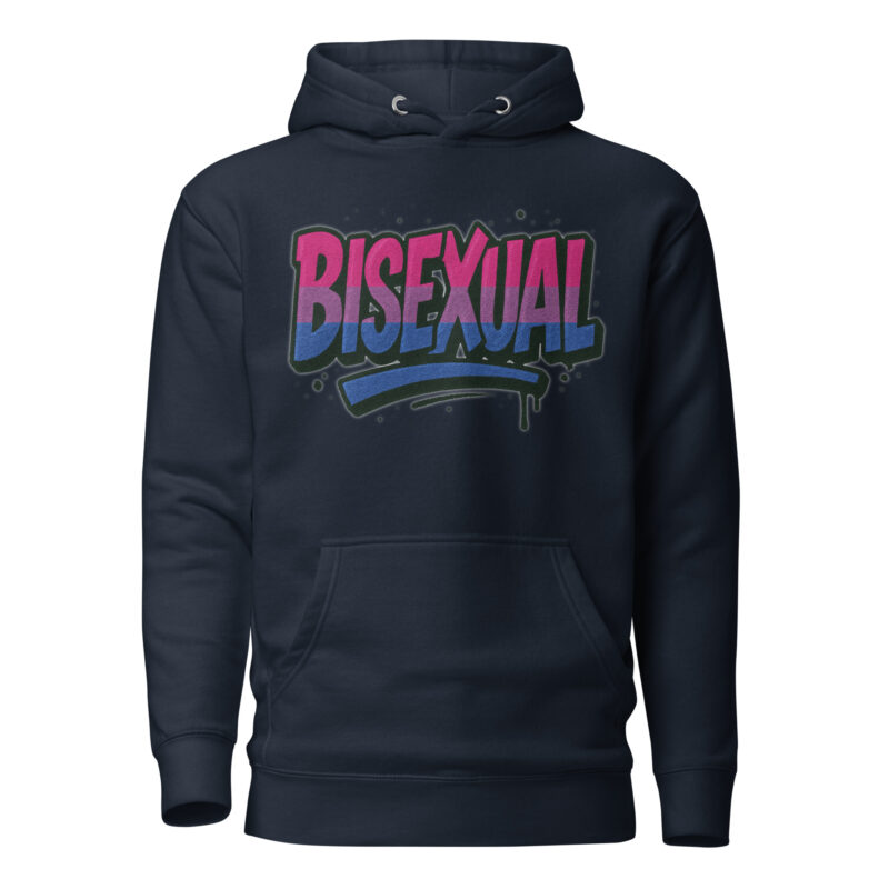Bisexual Graffiti Statement Unisex-Kapuzenpullover – Hoodies – klamottn.de