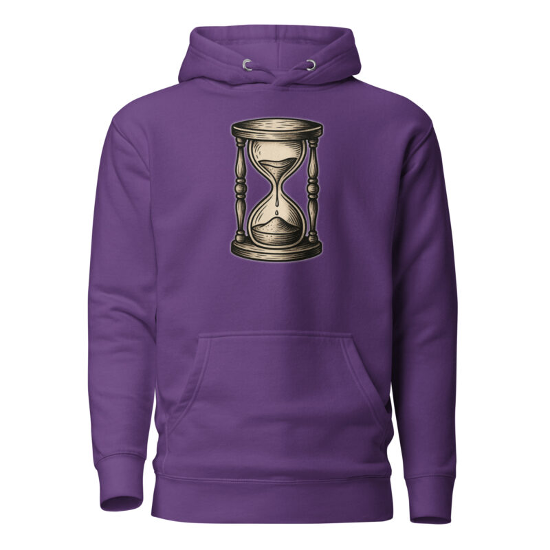 Zeit vergeht Sanduhr Unisex-Kapuzenpullover – Hoodies – klamottn.de