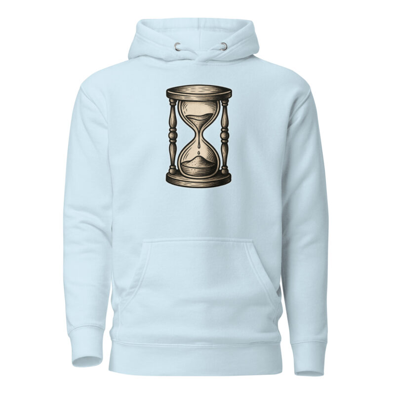 Zeit vergeht Sanduhr Unisex-Kapuzenpullover – Hoodies – klamottn.de
