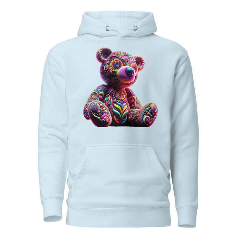 Psychedelic Bär Unisex-Kapuzenpullover – Hoodies – klamottn.de