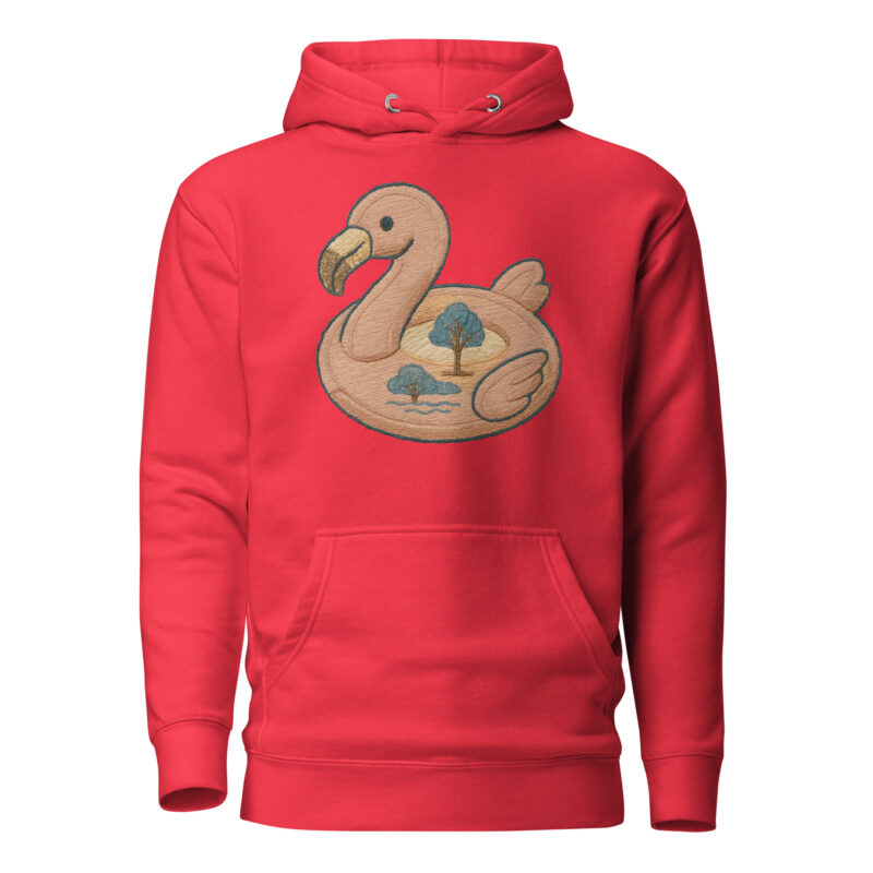 Flamingo Oase Unisex-Kapuzenpullover – Hoodies – klamottn.de