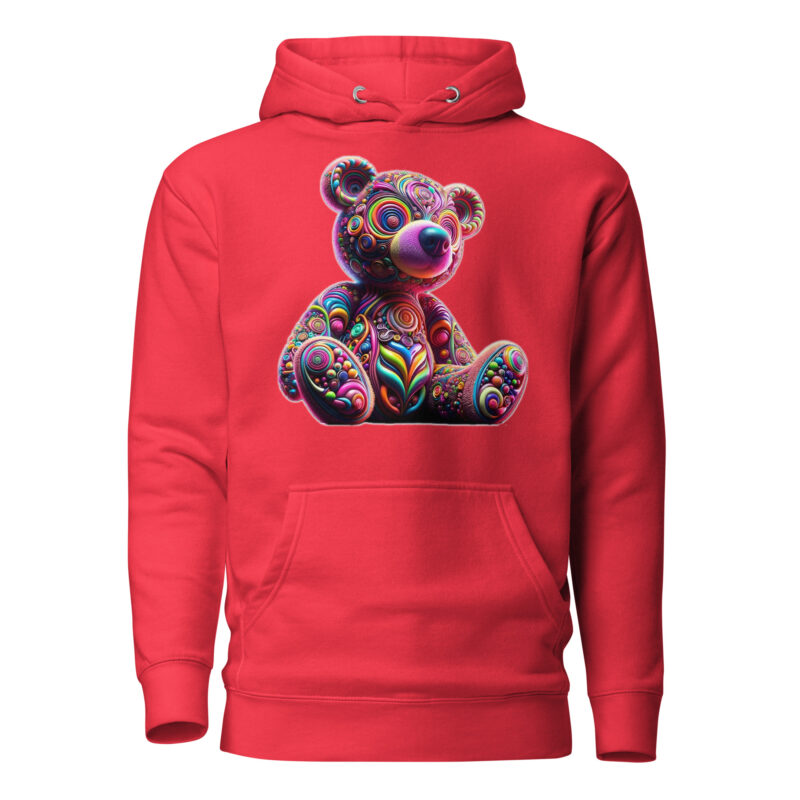 Psychedelic Bär Unisex-Kapuzenpullover – Hoodies – klamottn.de