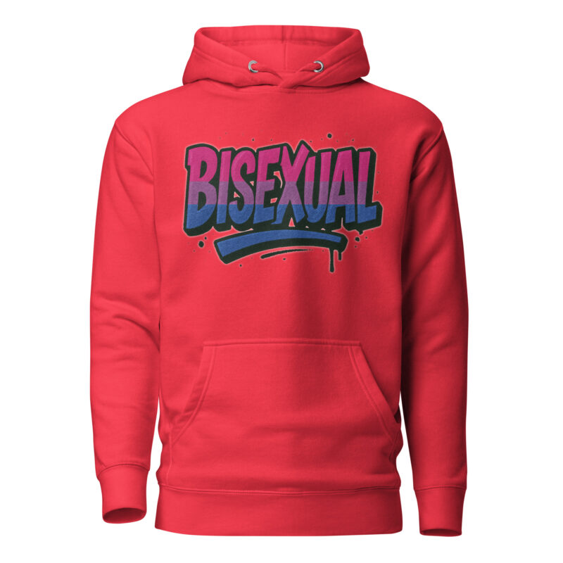 Bisexual Graffiti Statement Unisex-Kapuzenpullover – Hoodies – klamottn.de