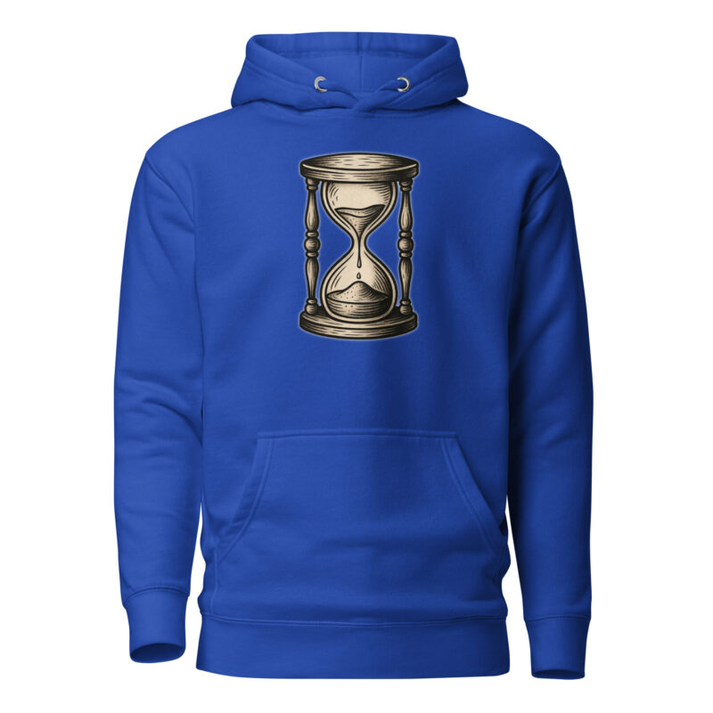Zeit vergeht Sanduhr Unisex-Kapuzenpullover – Hoodies – klamottn.de