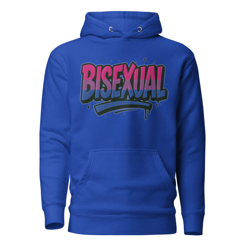 Bisexual Graffiti Statement Unisex-Kapuzenpullover – Hoodies – klamottn.de